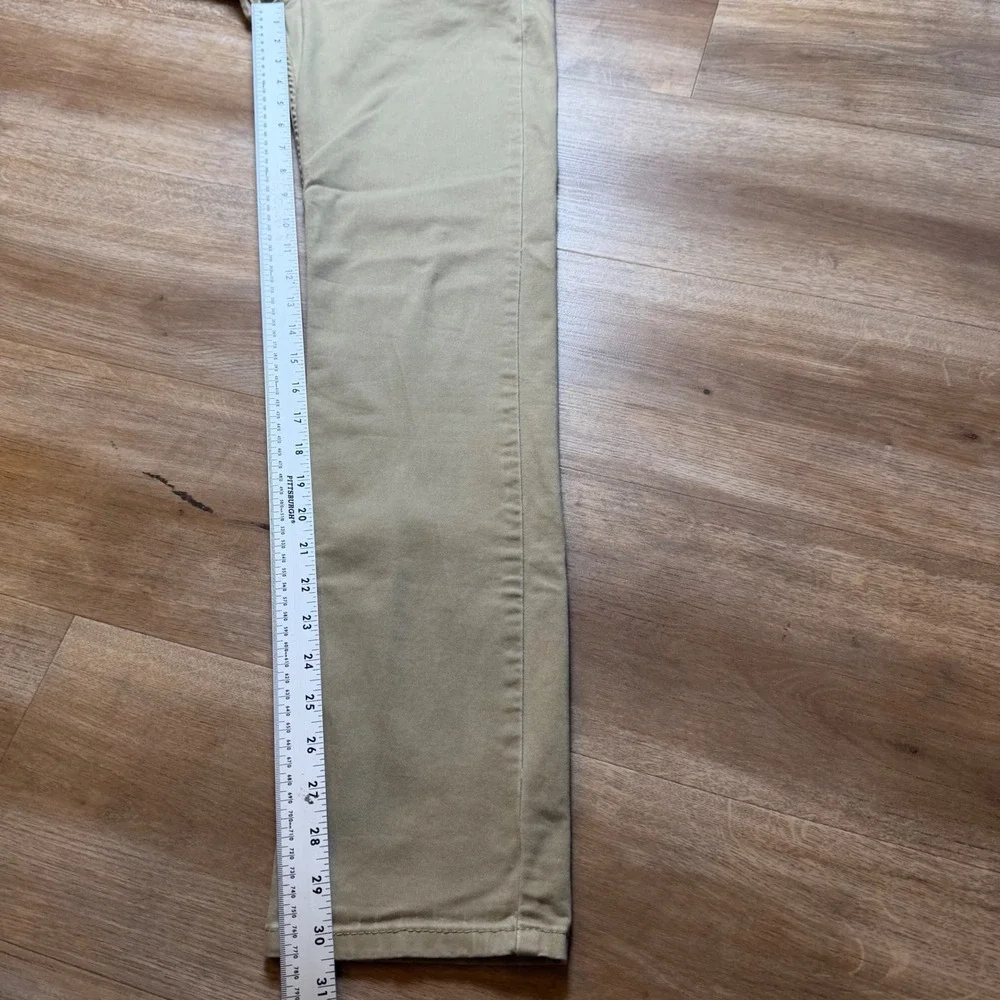 Levi's 511 Slim Fit Pants Mens 30x32 Khaki Tan Stretch Twill Chino Modern Preppy